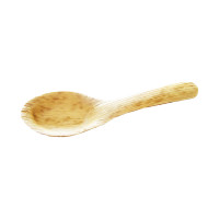 Bamboo leaf spoon