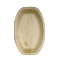 Oval palm leaf tray420x260mm H25mm