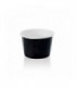 Black paper cup for hot and cold foods   H48mm 200ml